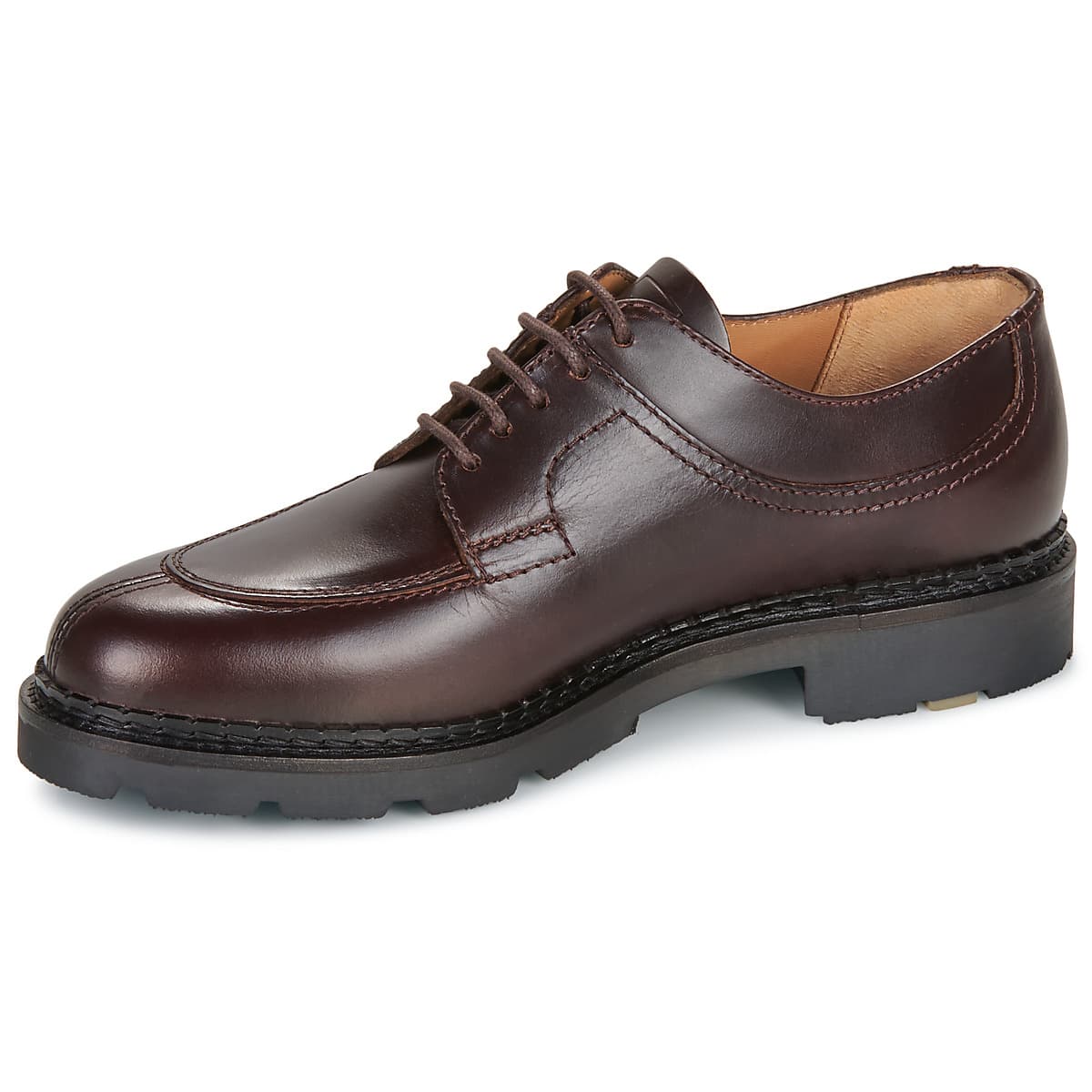 Men's Derby Shoes Pellet Brown