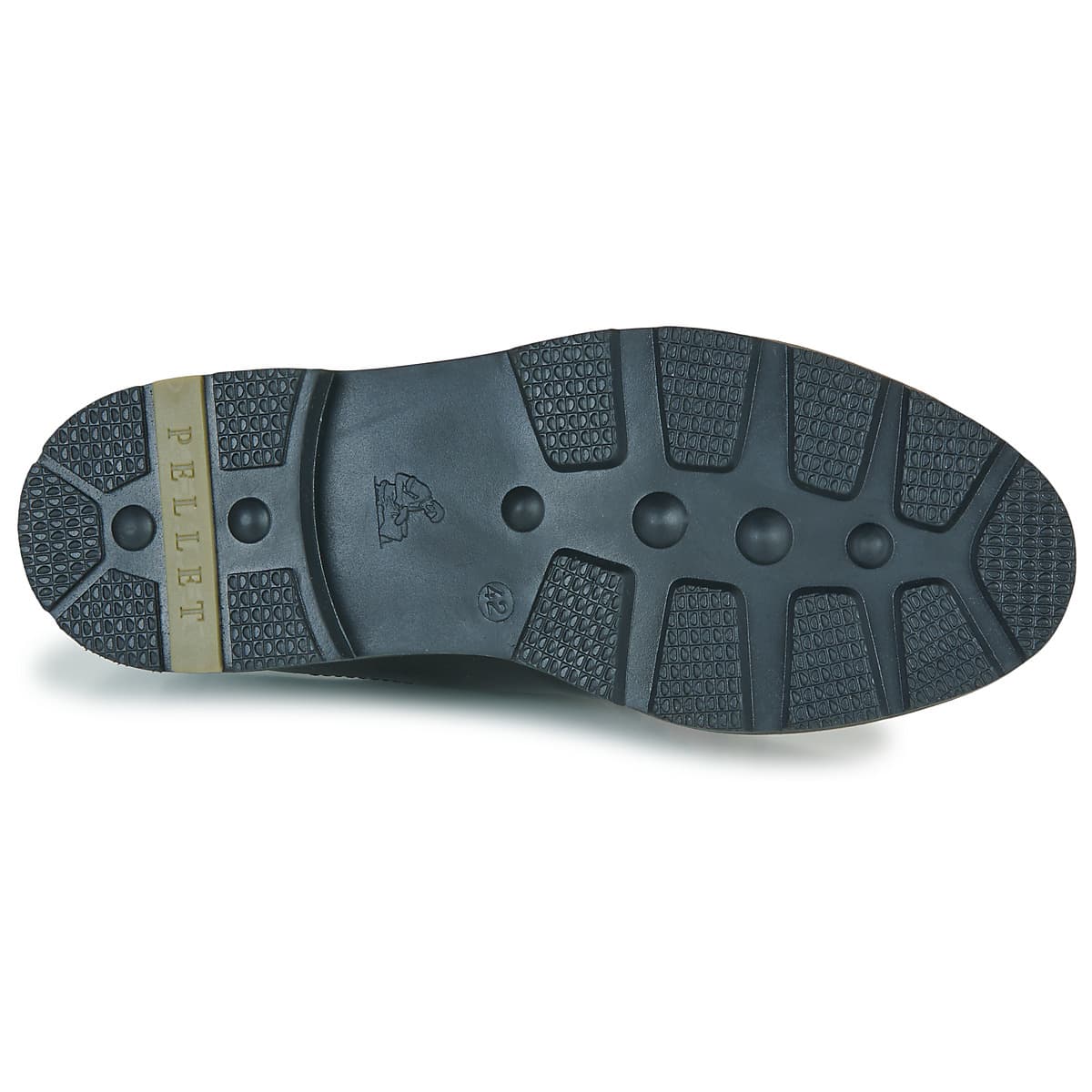 Men's Derby Shoes Pellet Black