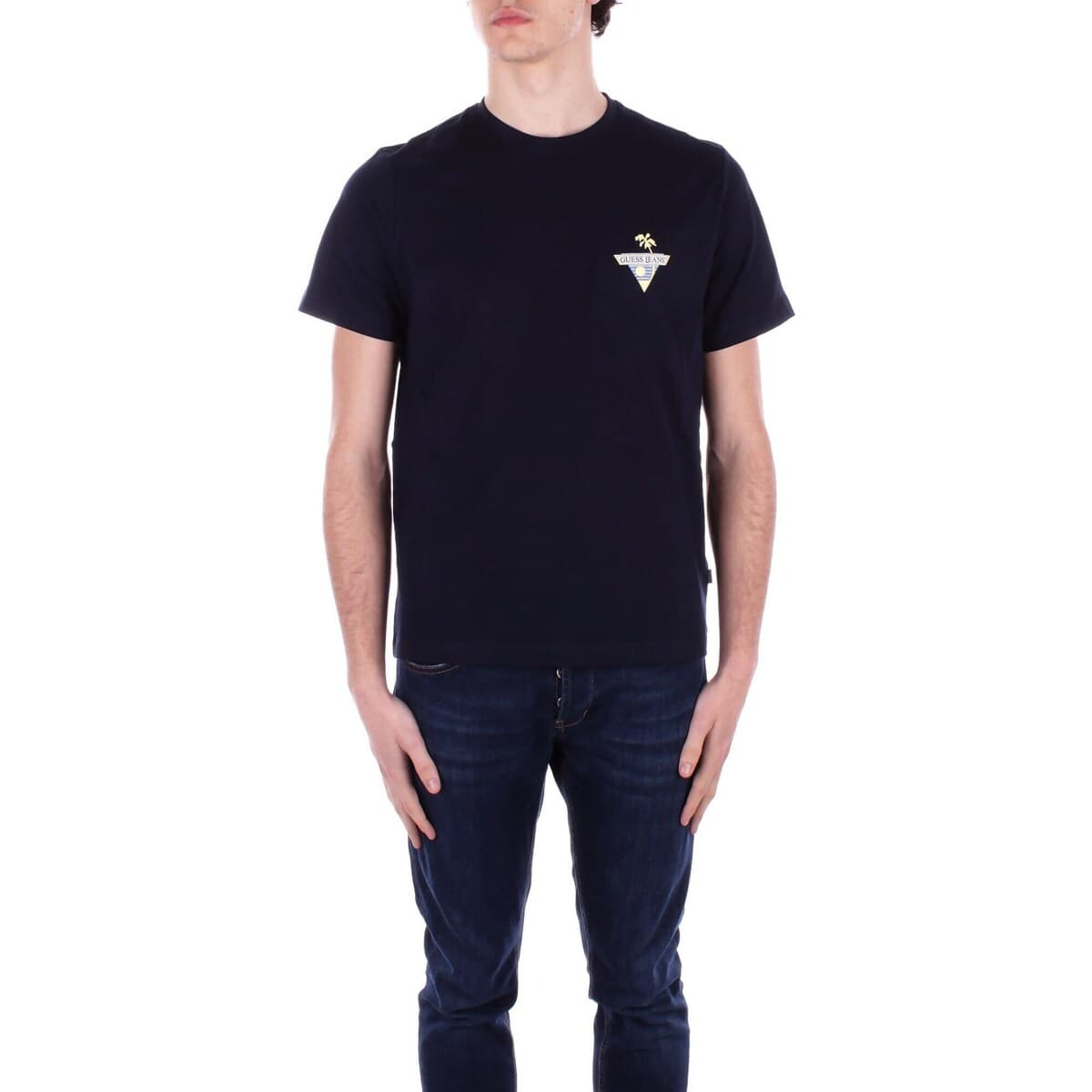 Men's T-Shirts Guess Blue