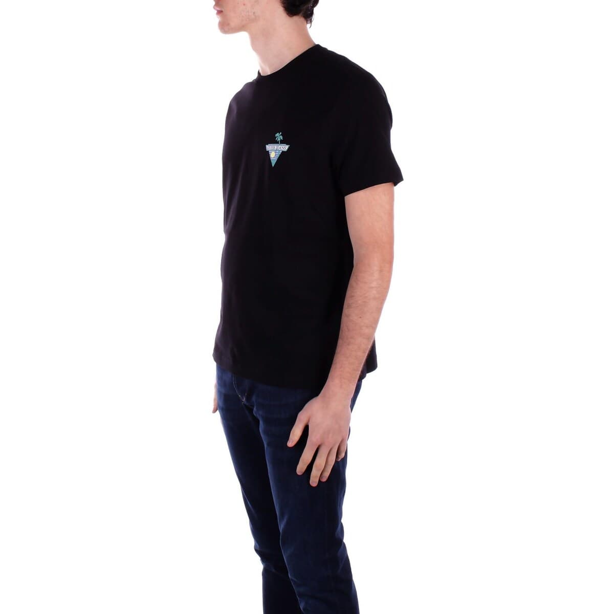 Men's T-Shirts Guess Black