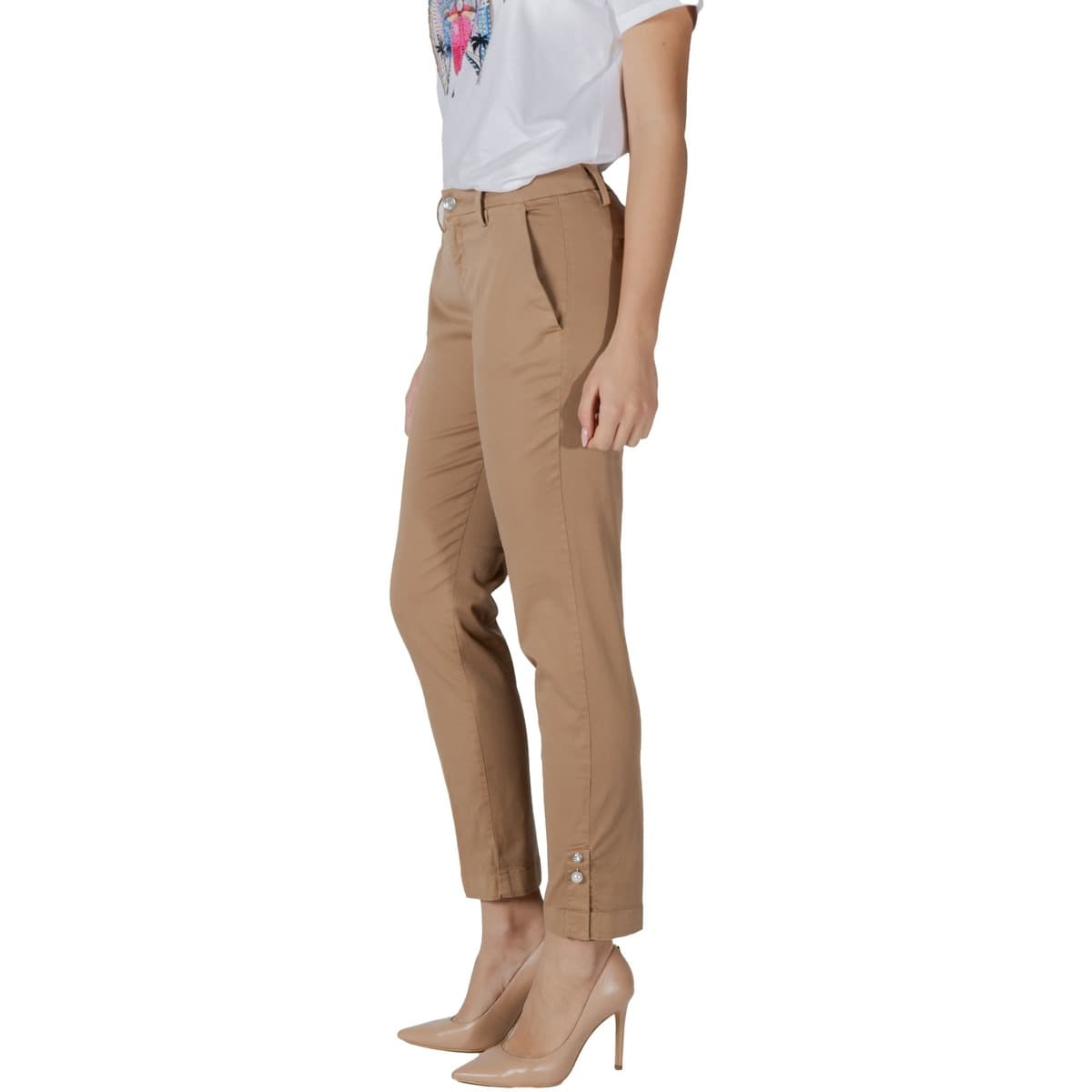Women's Pants Liu Jo Beige