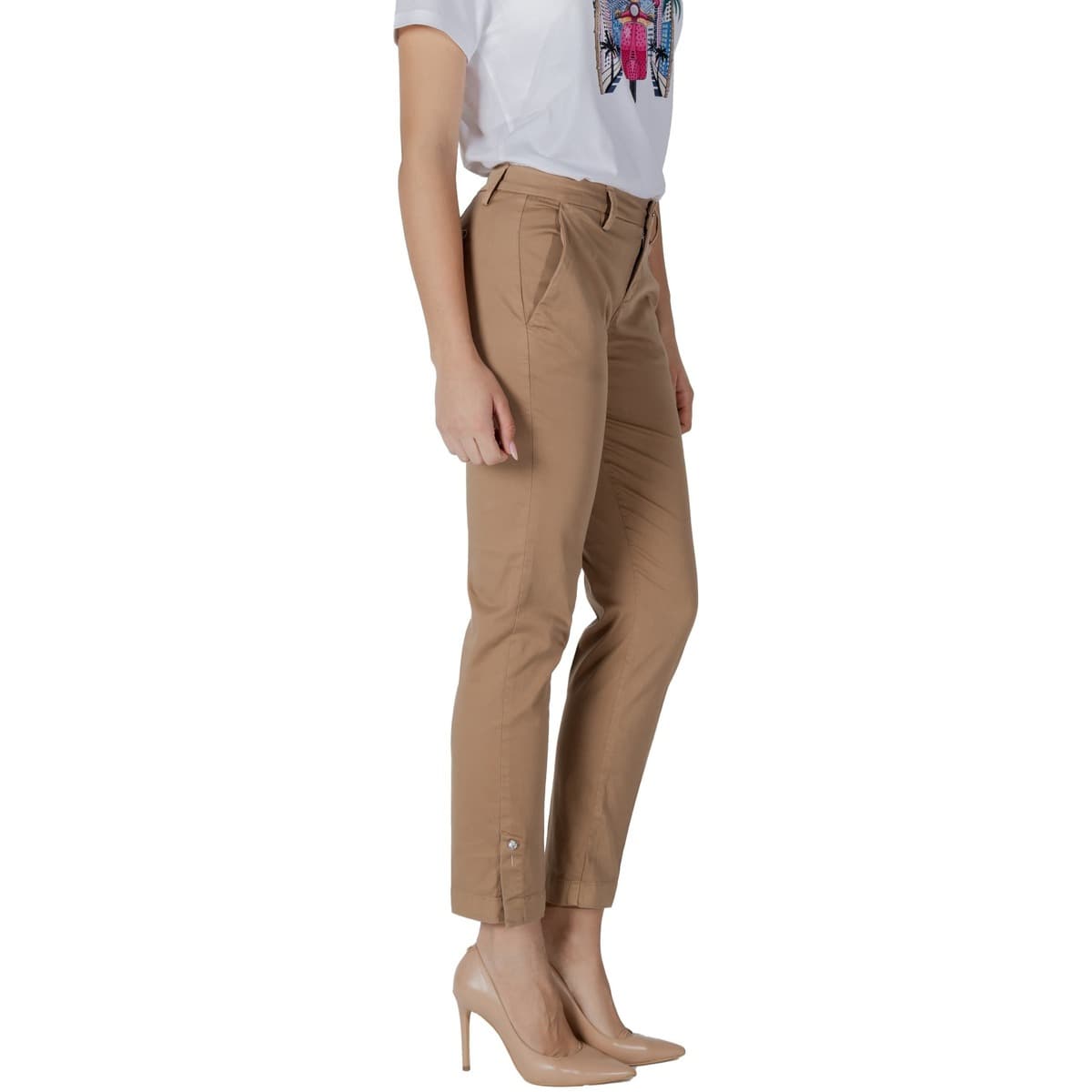 Women's Pants Liu Jo Beige