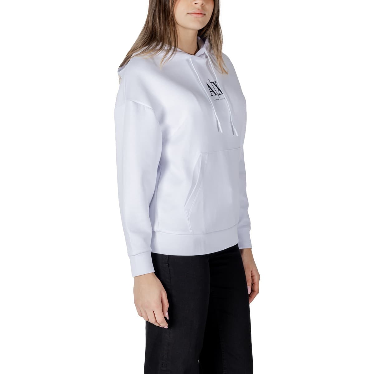 Women's Sweatshirts EAX White