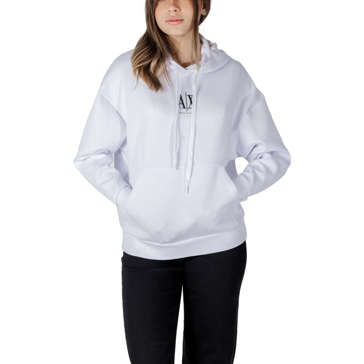 Women's Sweatshirts EAX White
