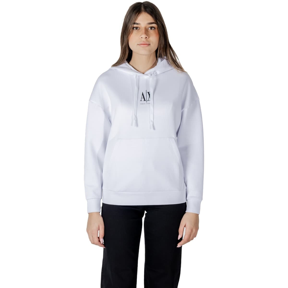 Women's Sweatshirts EAX White