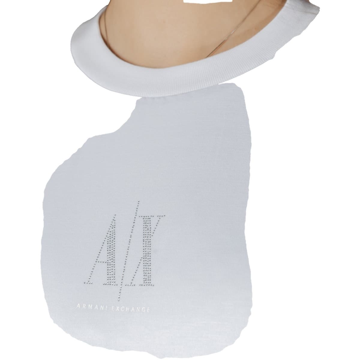 Women's Sports T-Shirts EAX White