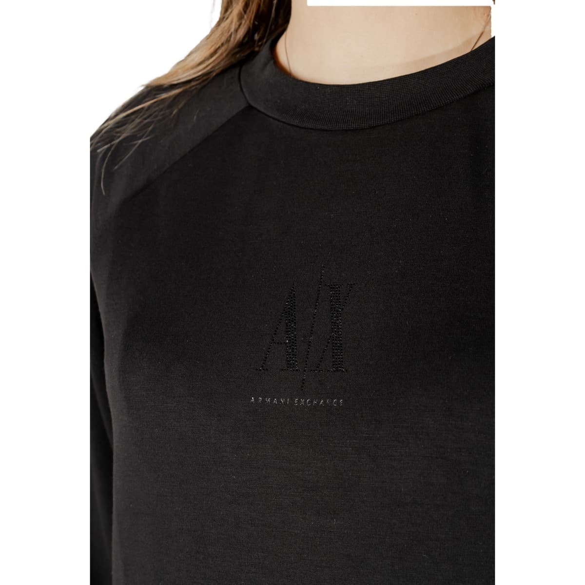 Women's Sports T-Shirts EAX Black