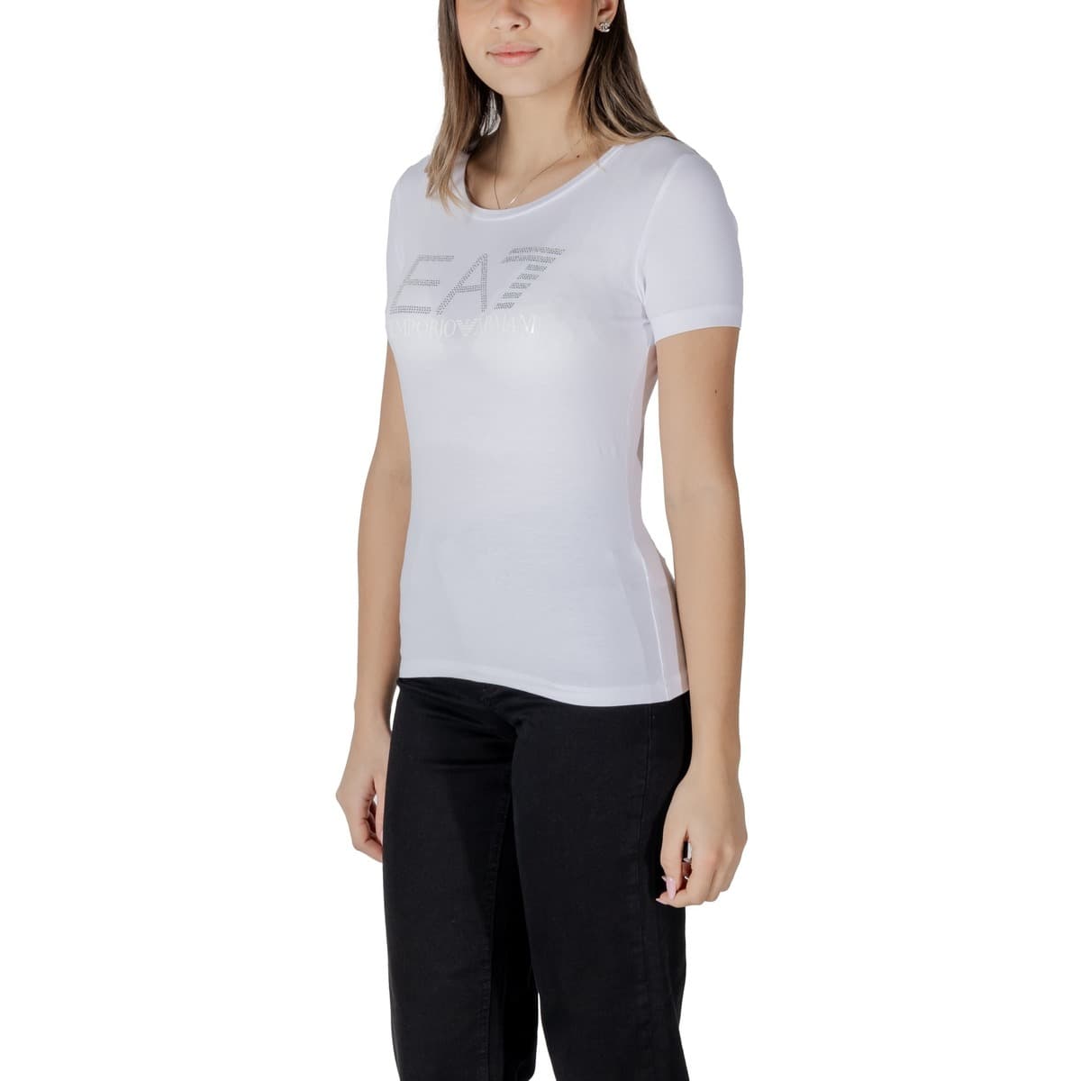Women's T-Shirts EA7 White