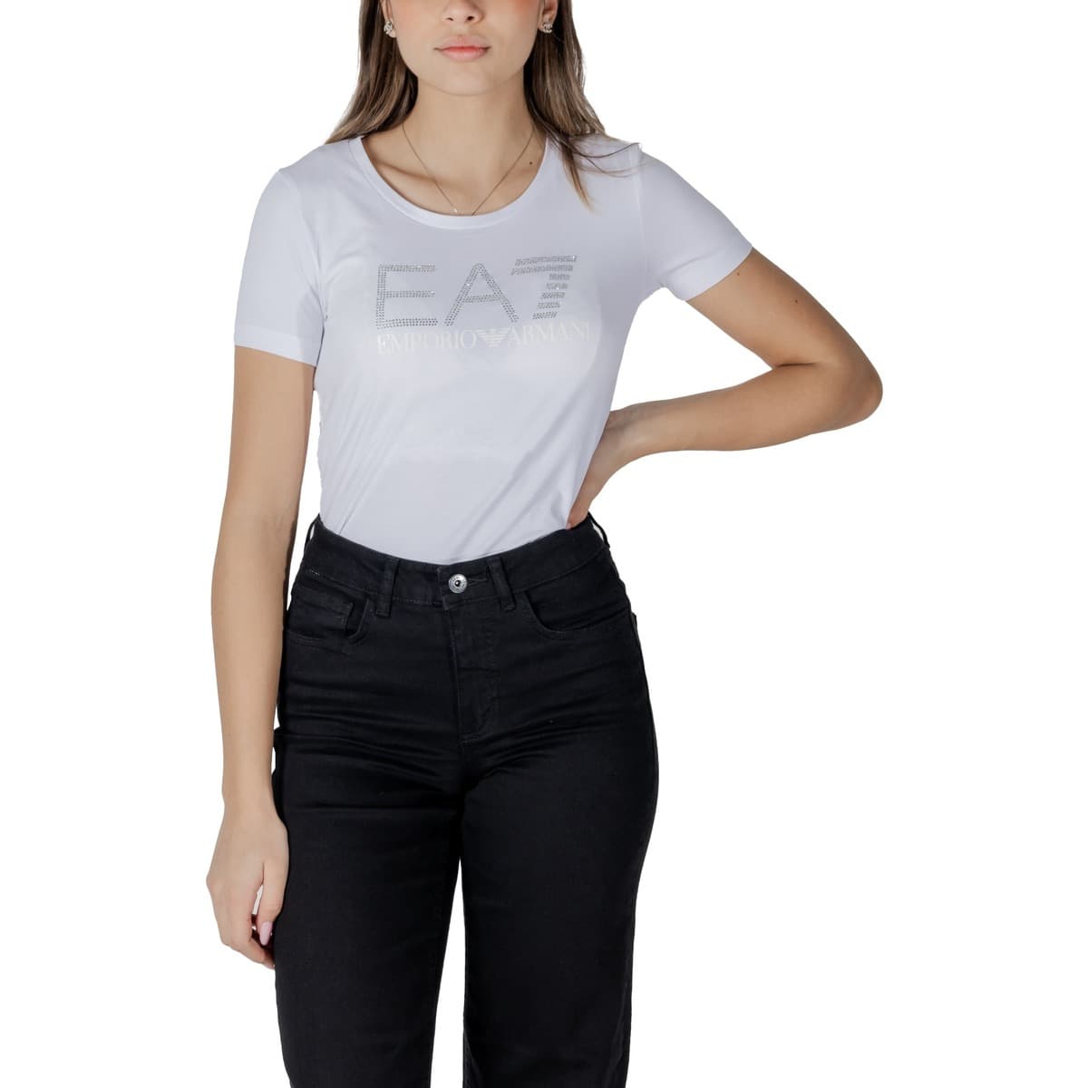 Women's T-Shirts EA7 White
