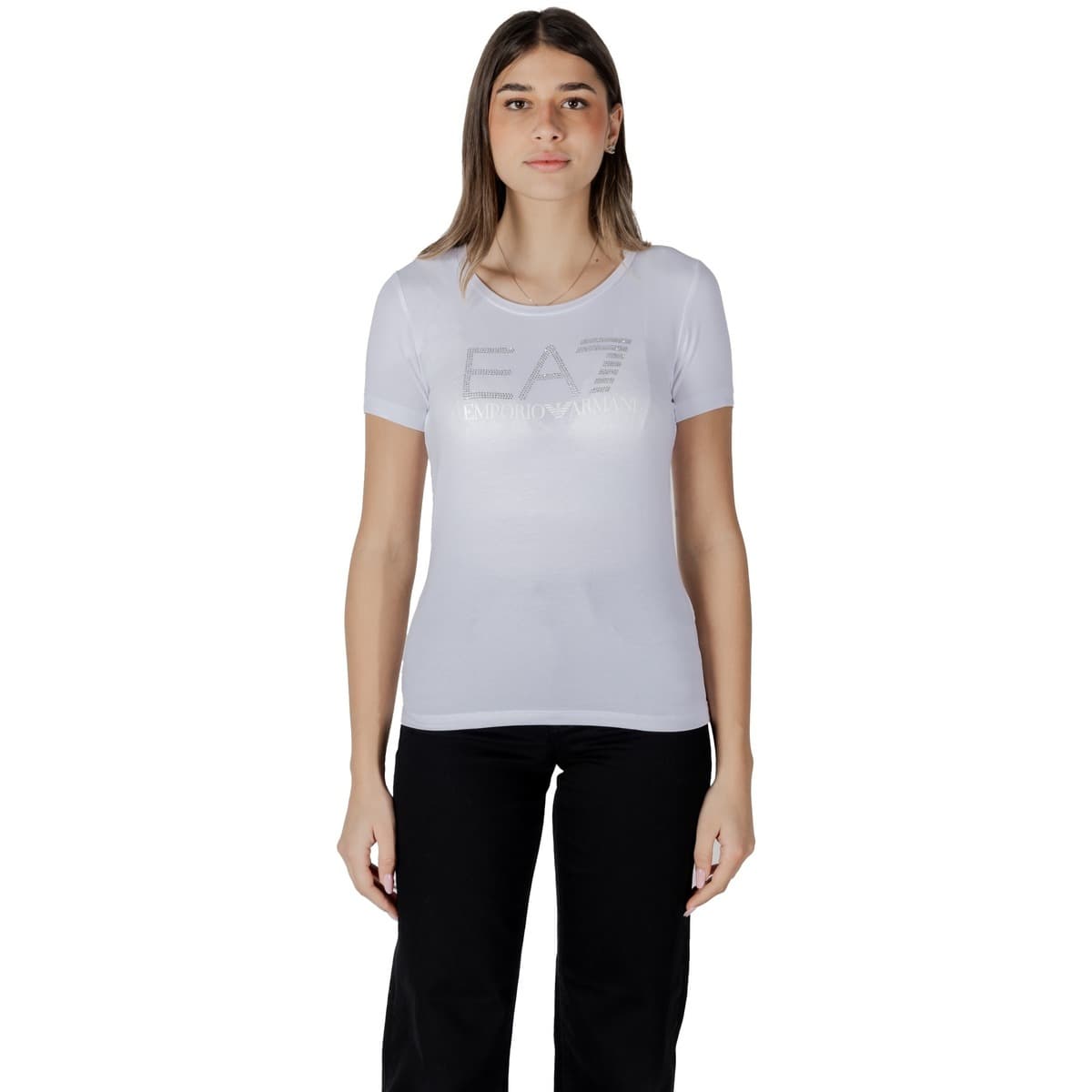 Women's T-Shirts EA7 White
