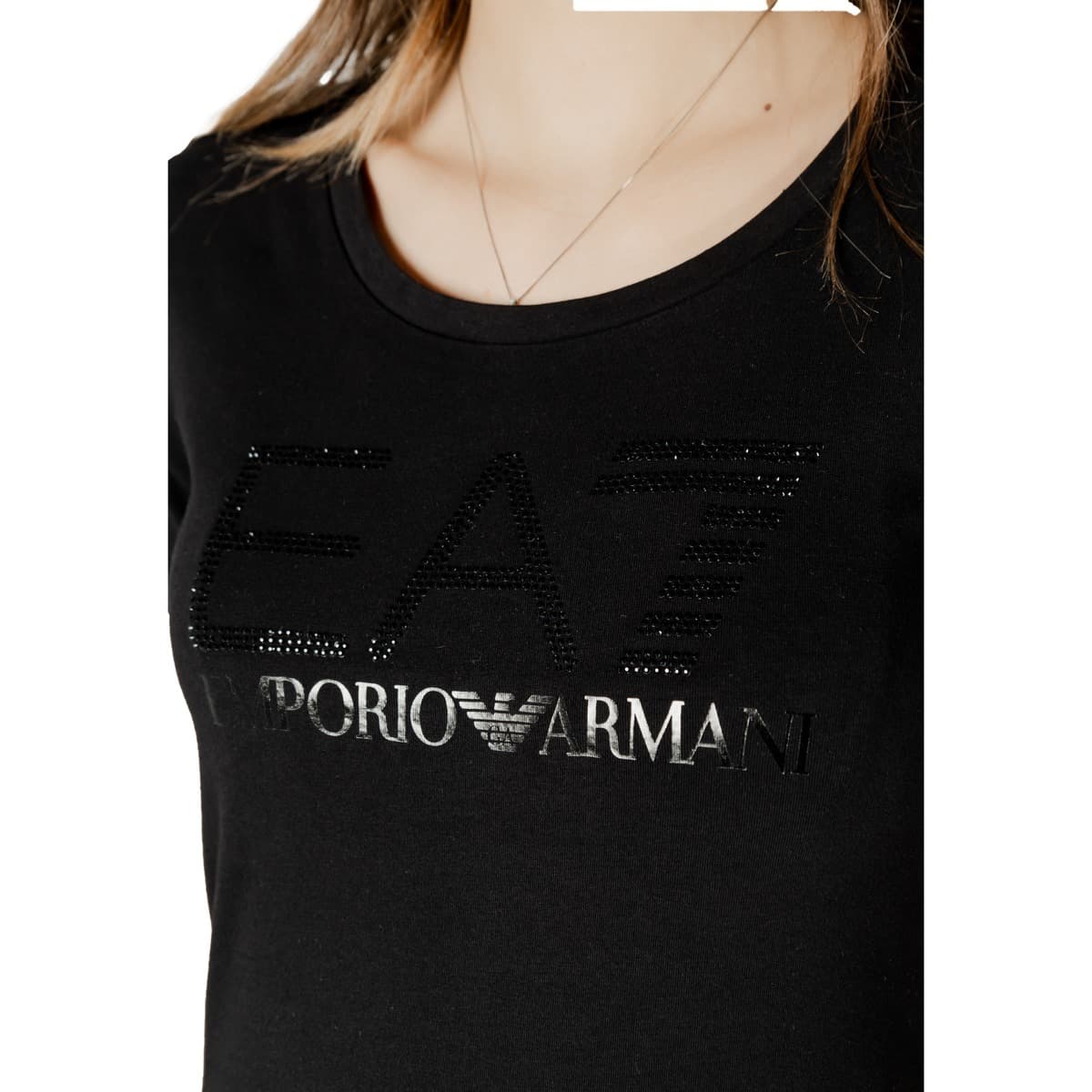 Women's T-Shirts EA7 Black