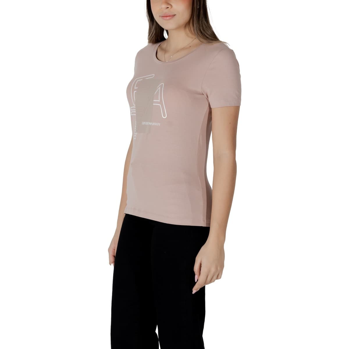 Women's T-Shirts EA7 Pink
