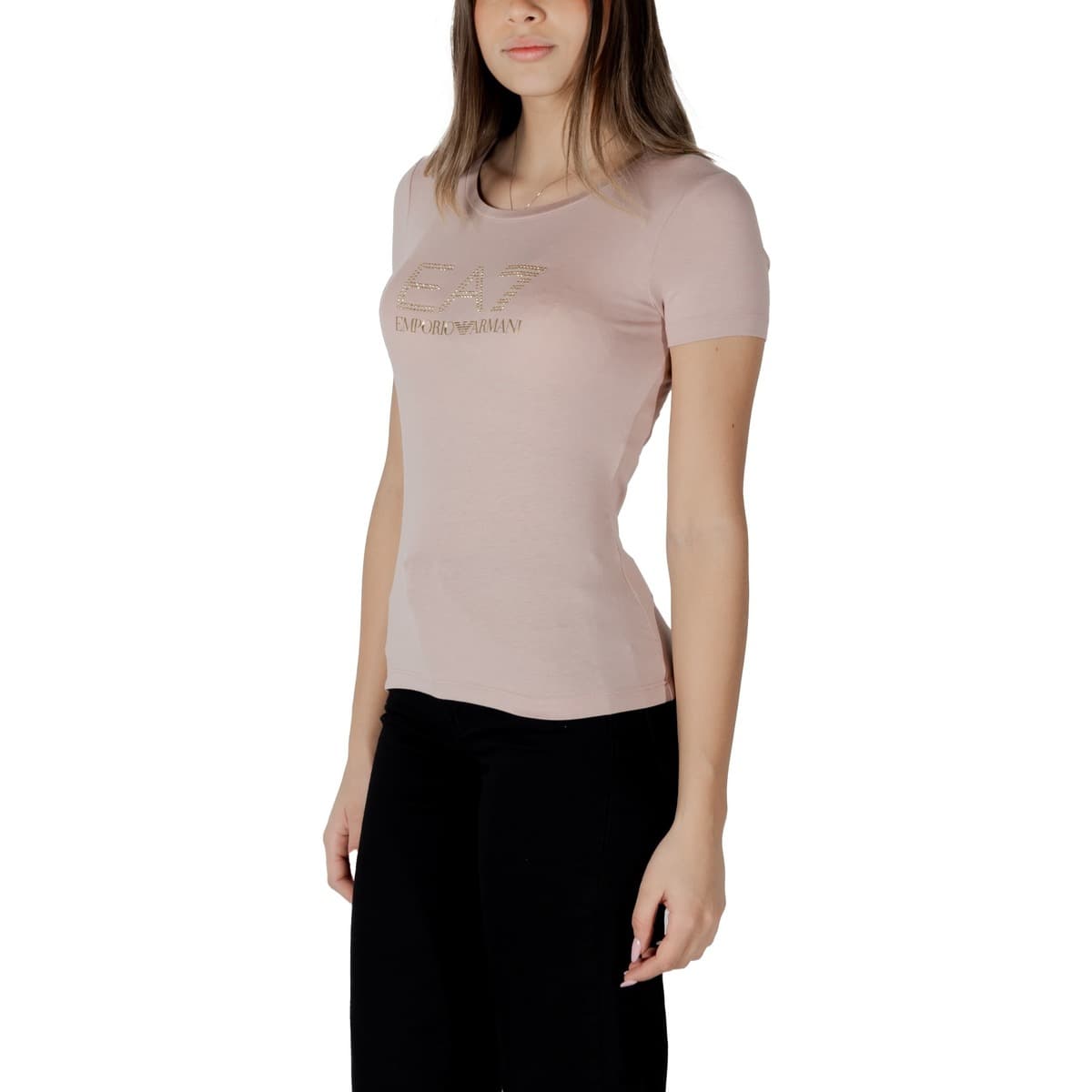 Women's T-Shirts EA7 Pink
