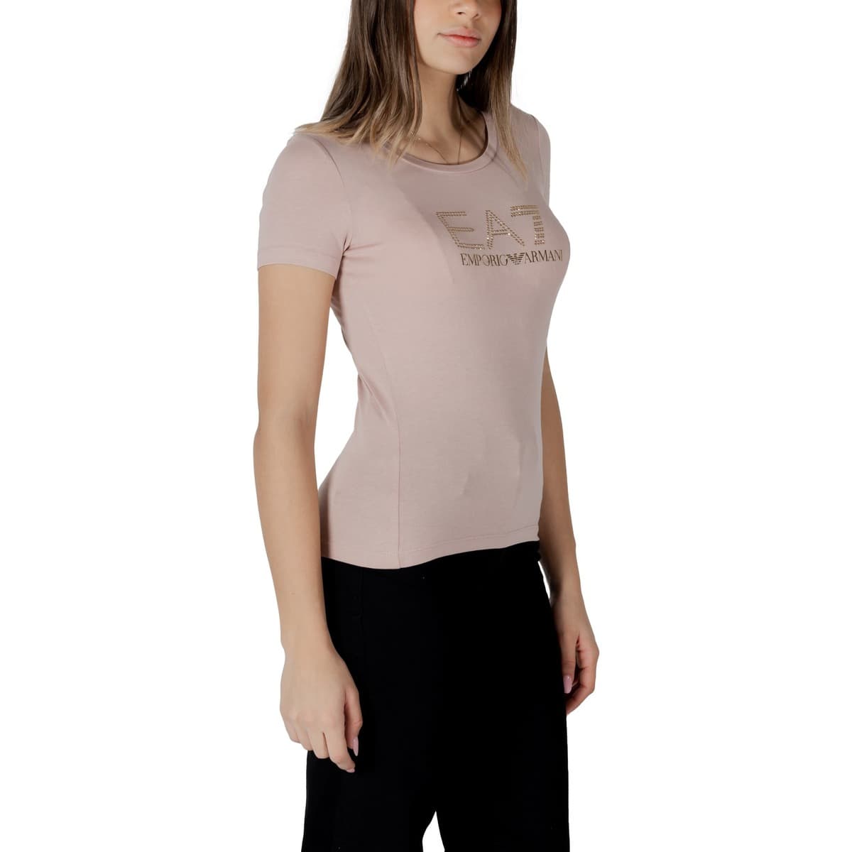Women's T-Shirts EA7 Pink