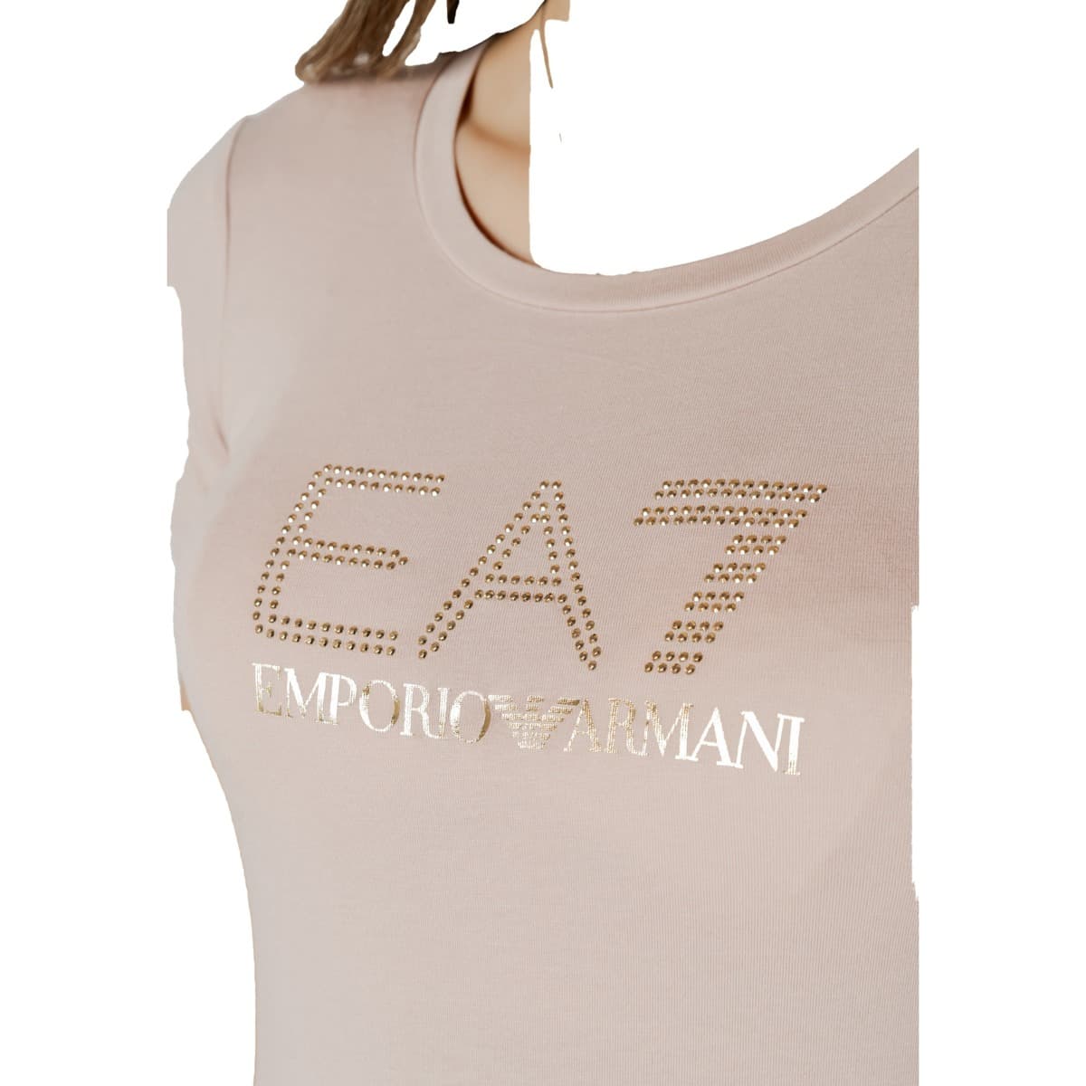 Women's T-Shirts EA7 Pink