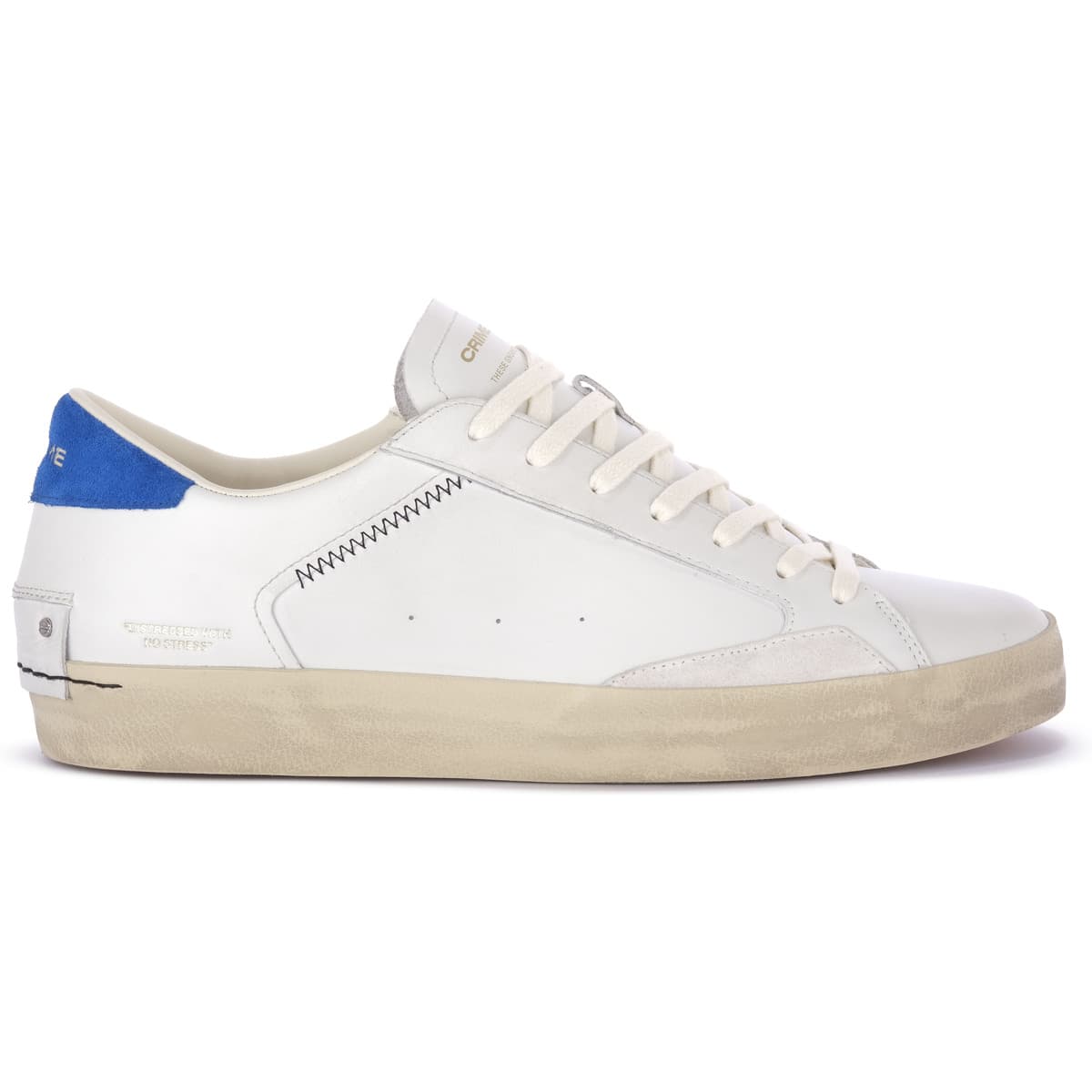 Men's Sneakers Crime London White