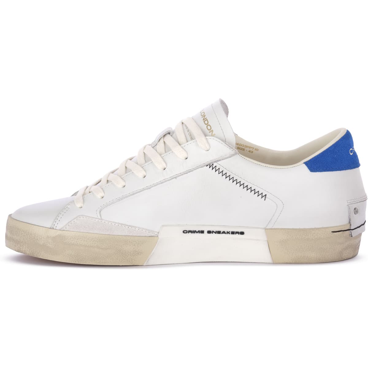 Men's Sneakers Crime London White