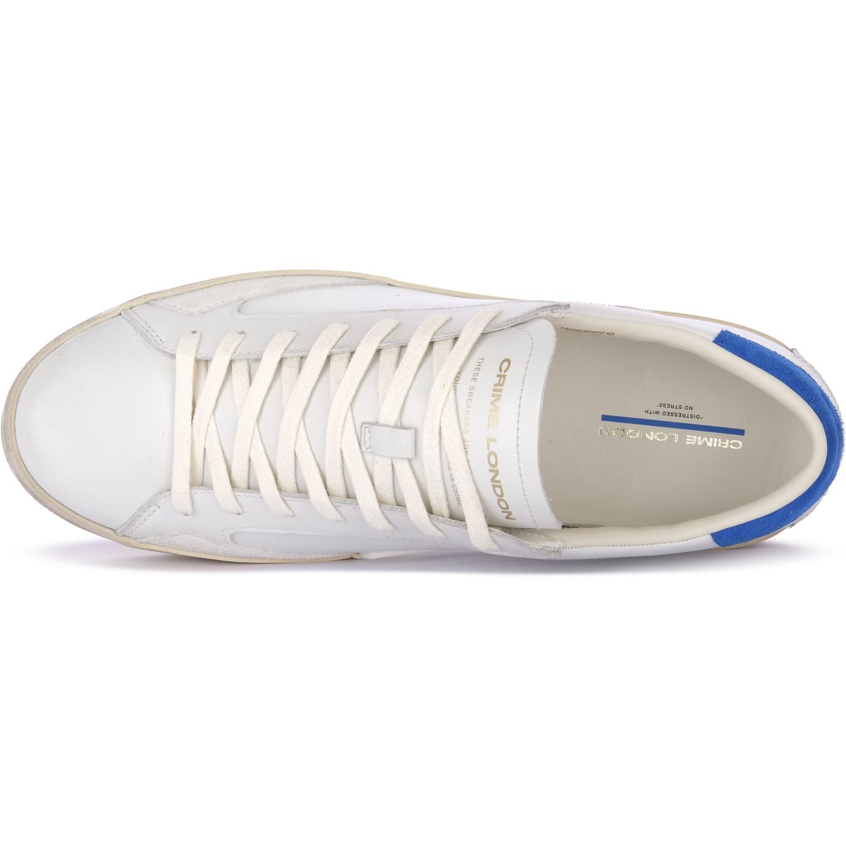 Men's Sneakers Crime London White