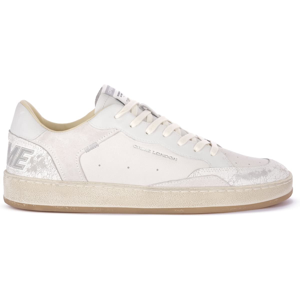 Men's Sneakers Crime London White