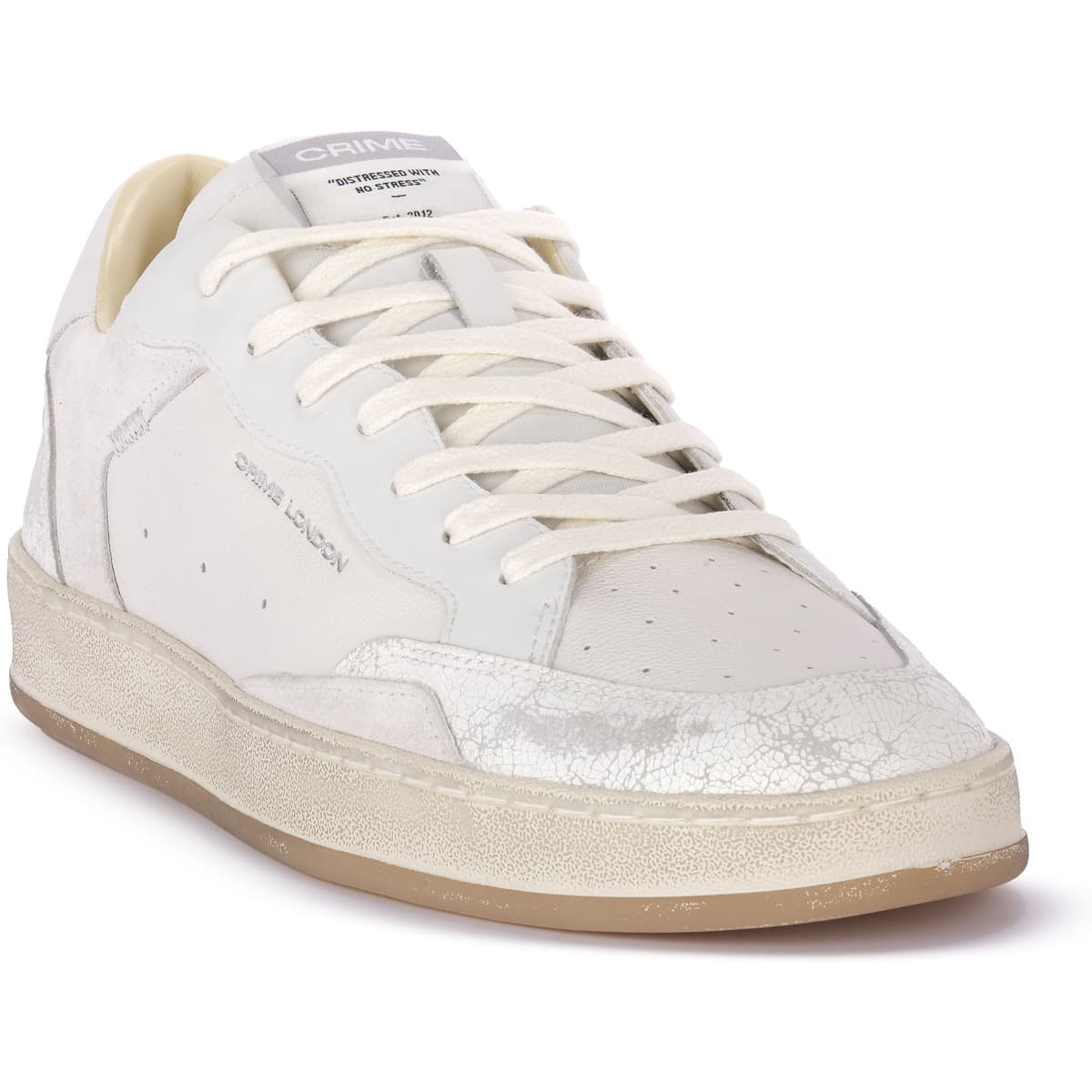 Men's Sneakers Crime London White