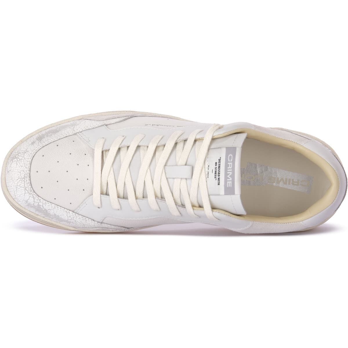 Men's Sneakers Crime London White