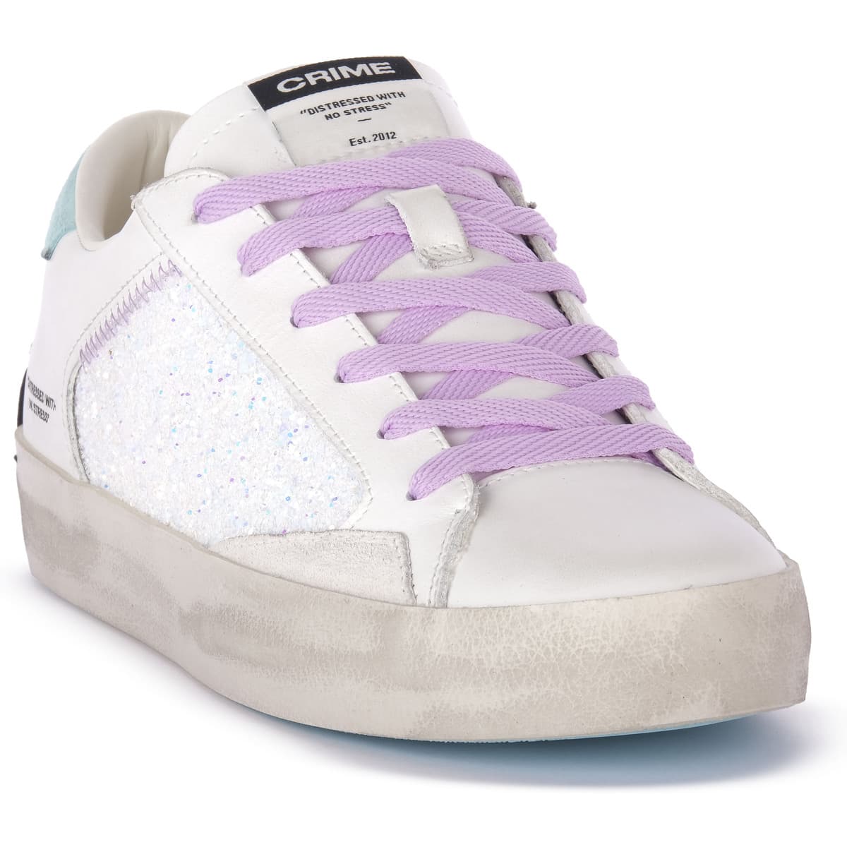 Women's Sneakers Crime London White