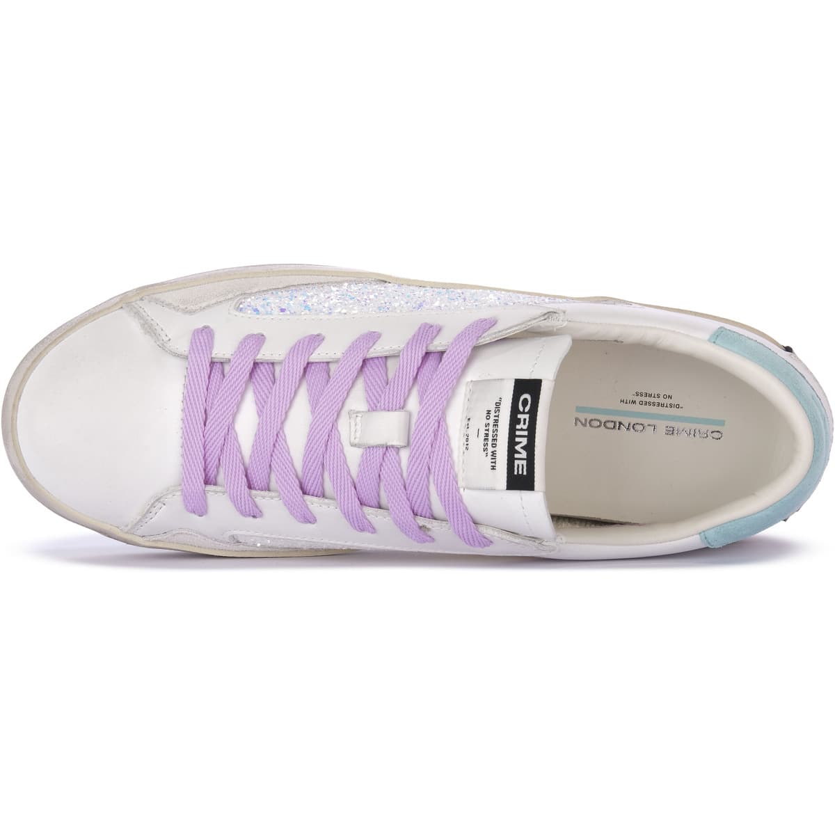 Women's Sneakers Crime London White
