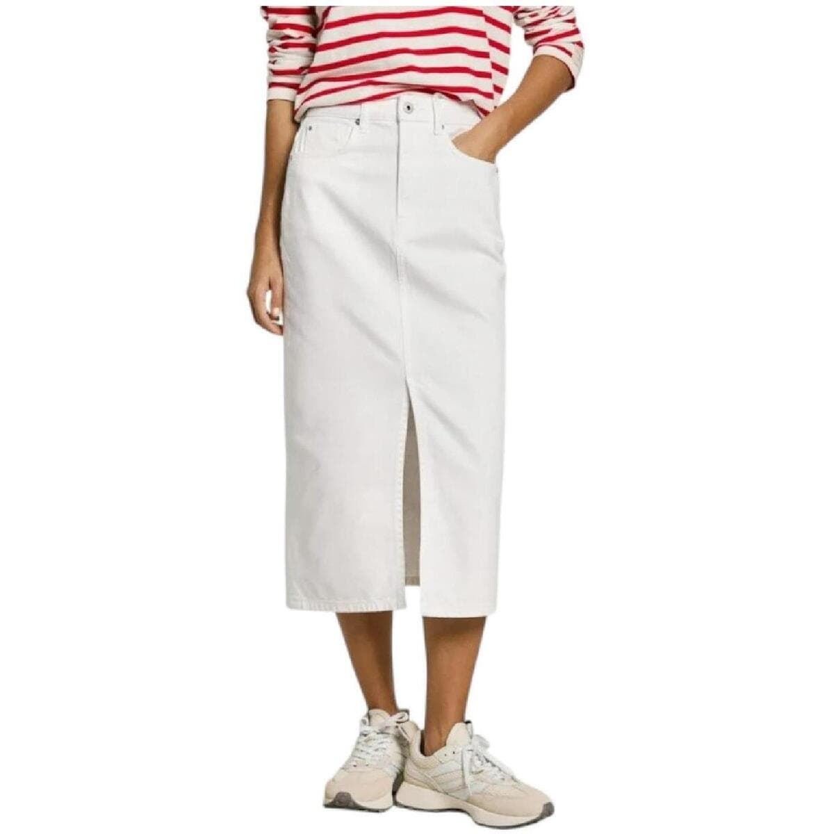 Women's Skirts Pepe Jeans White