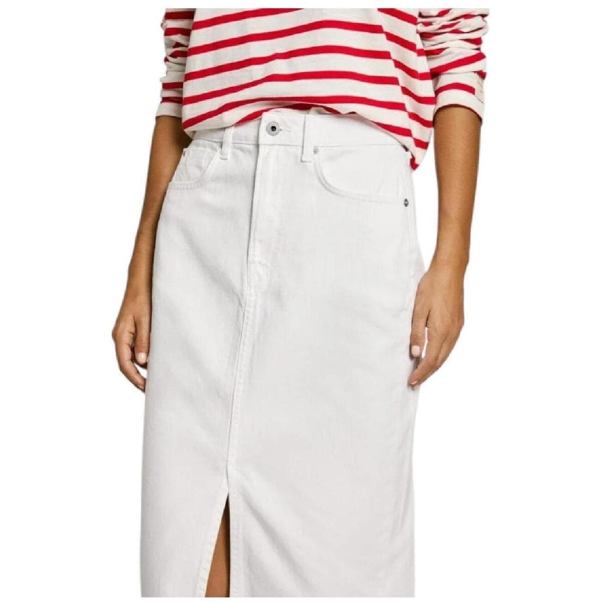 Women's Skirts Pepe Jeans White