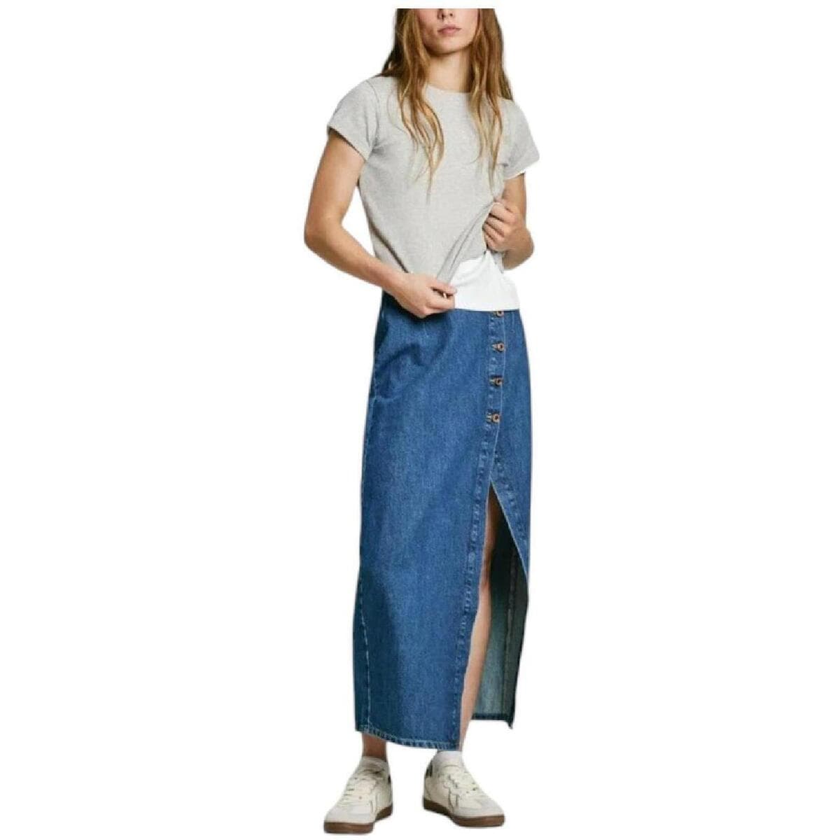 Women's Skirts Pepe Jeans Blue