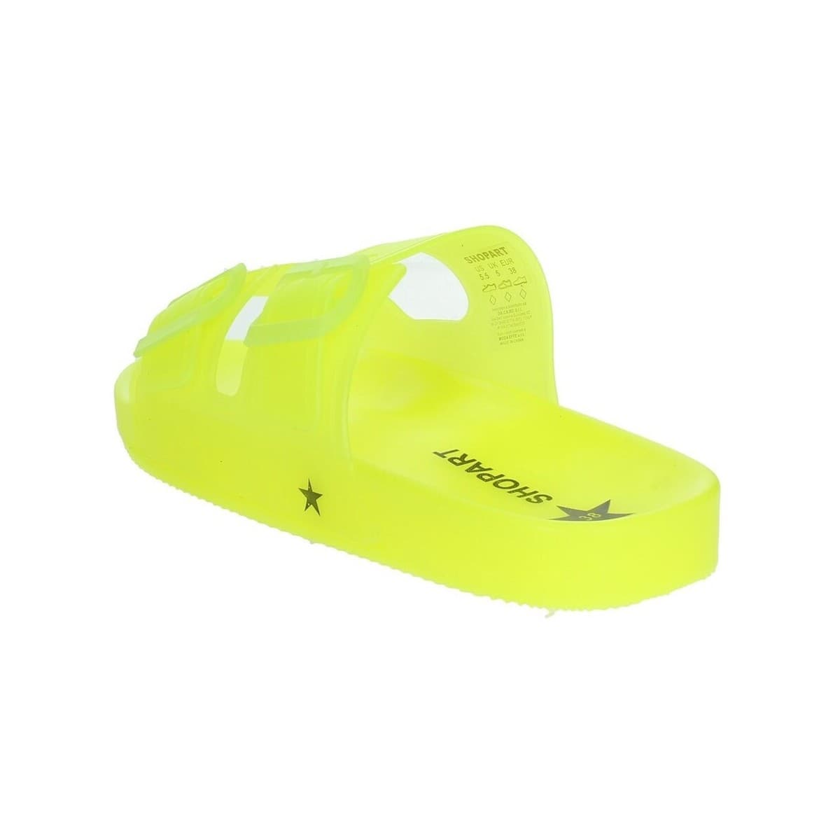 Women's Flip Flops Shop Art Yellow