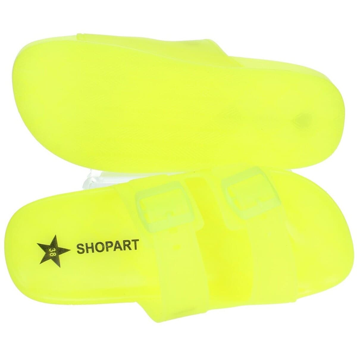 Women's Flip Flops Shop Art Yellow