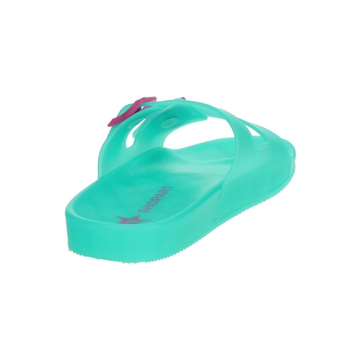 Women's Flip Flops Shop Art Green