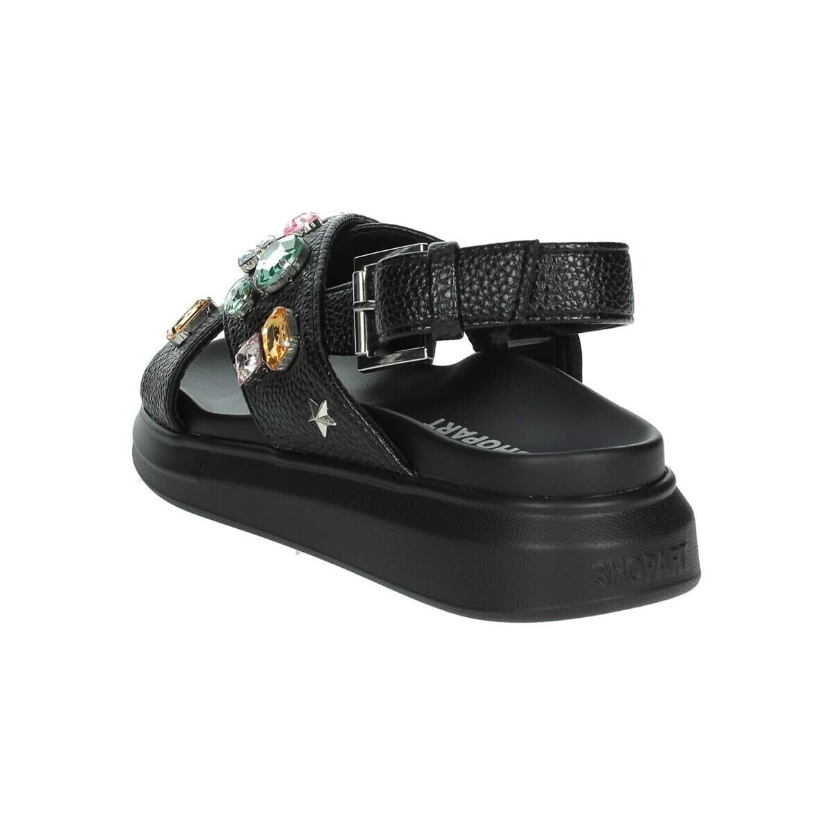 Women's Platforms Shop Art Black