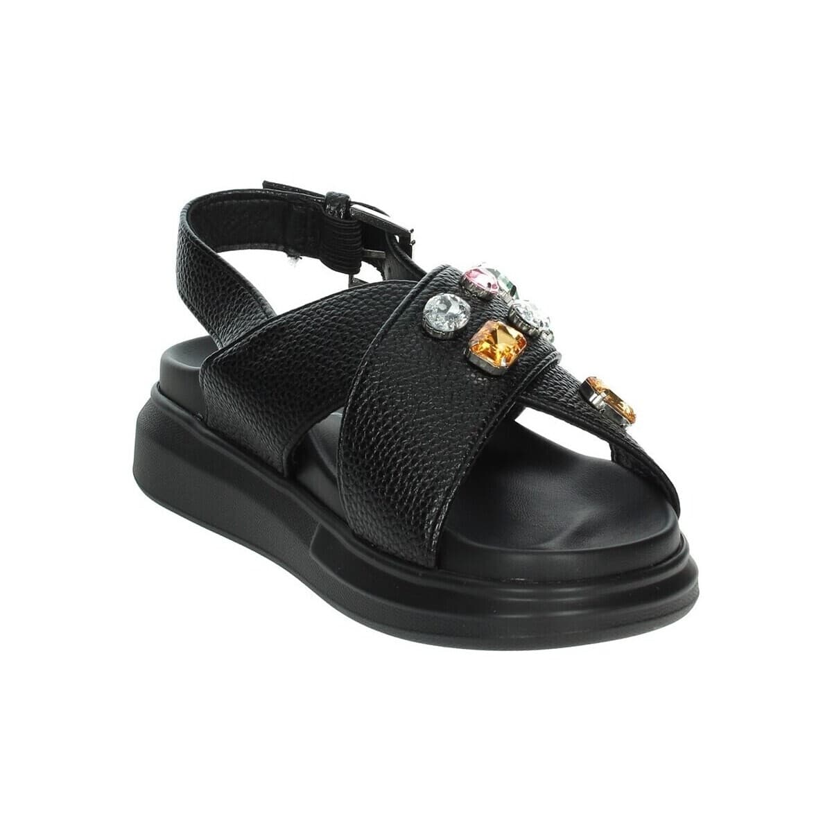 Women's Platforms Shop Art Black