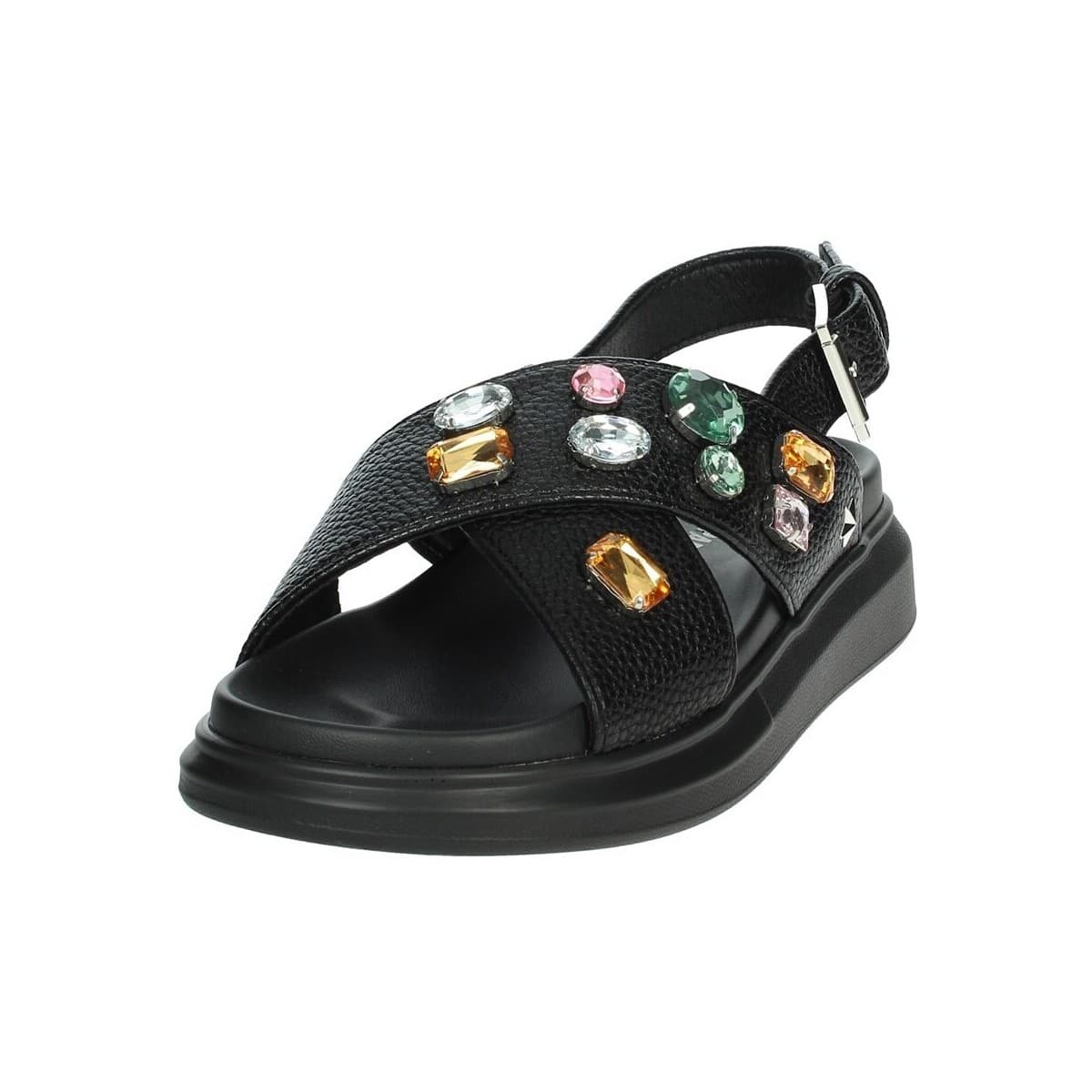Women's Platforms Shop Art Black
