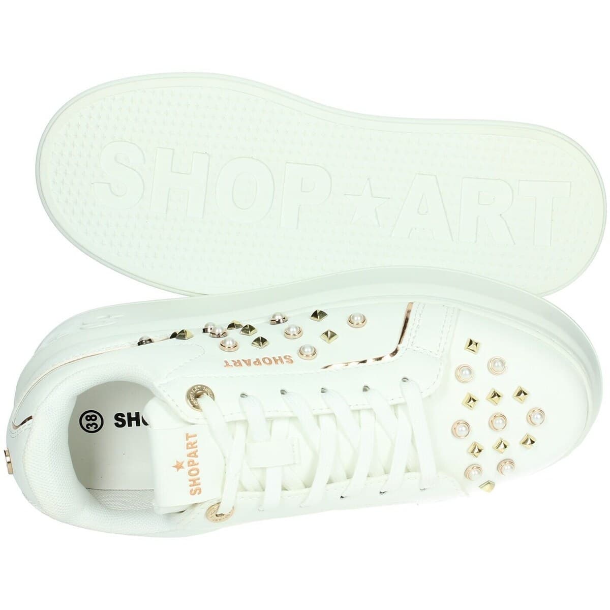 Women's Sneakers Shop Art White