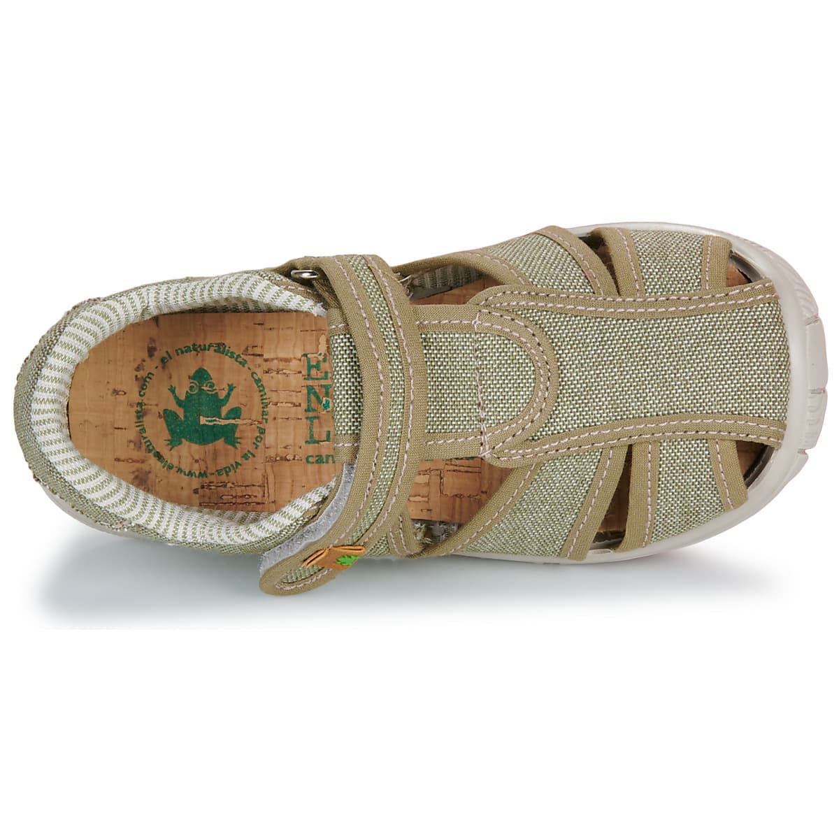 Girls' Sandals El Naturalista Khaki