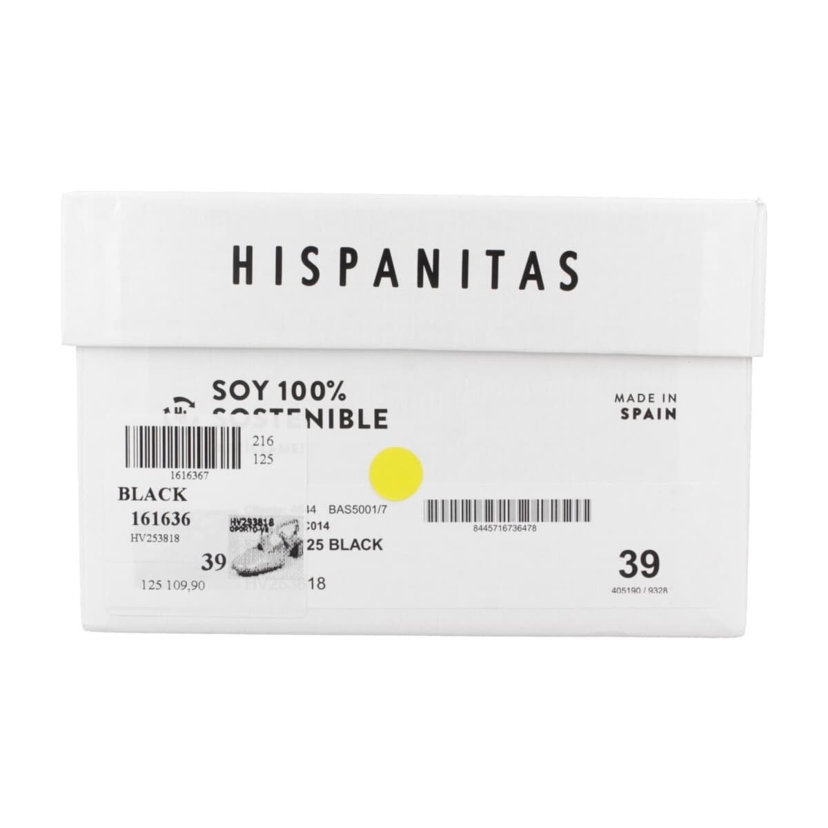 Women's Ballet Flats Hispanitas Black