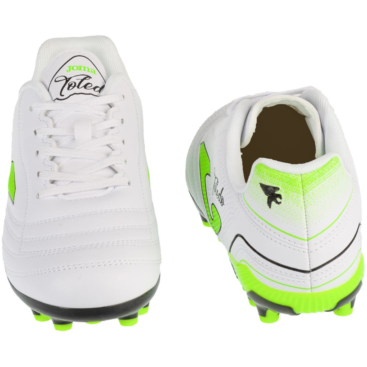 Boys' Football Boots Joma White