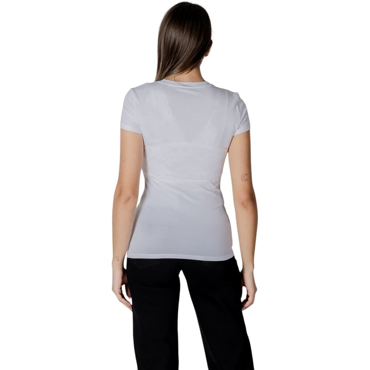 Women's T-Shirts EAX White
