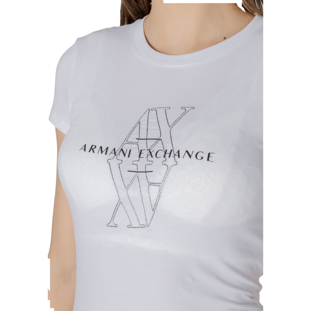 Women's T-Shirts EAX White