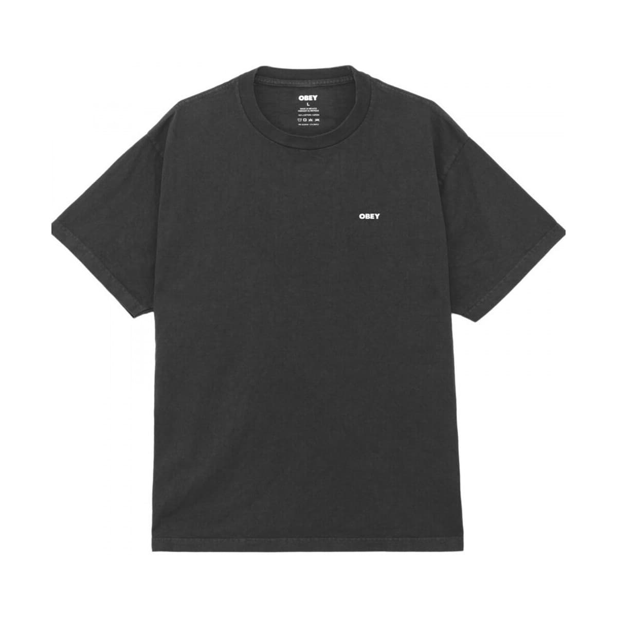 Men's T-Shirts Obey Black