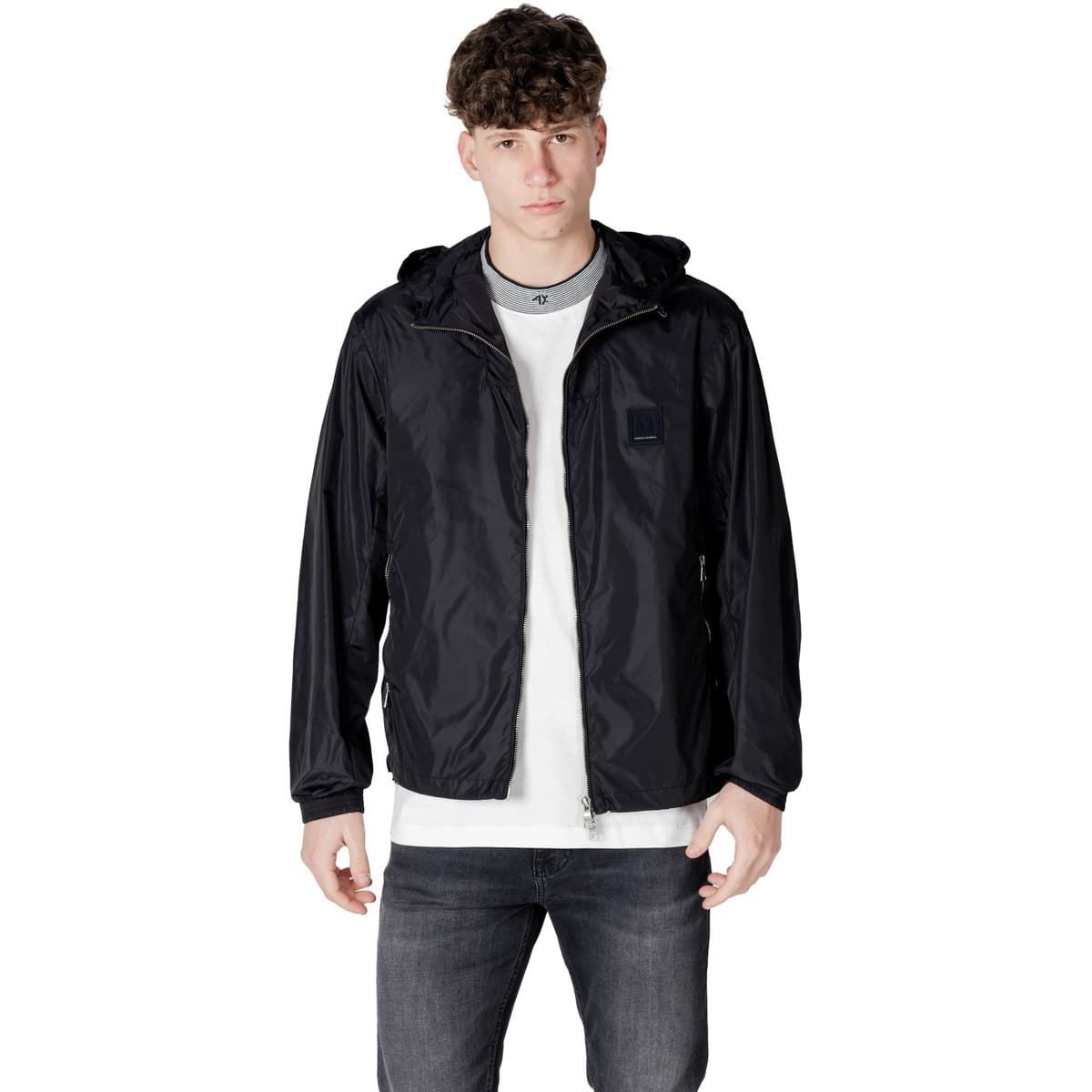 Men's Blazers EAX Black