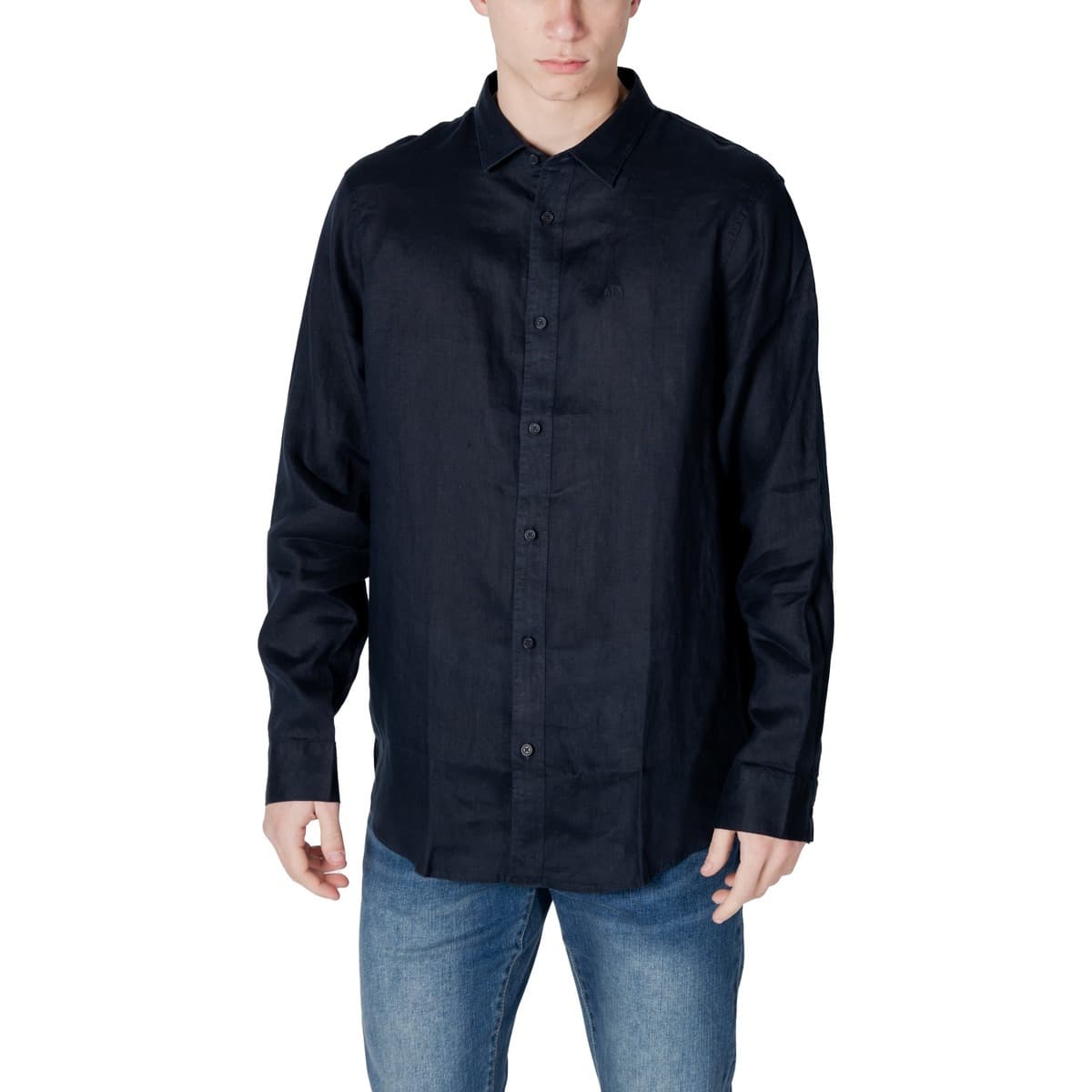 Men's Shirts EAX Blue