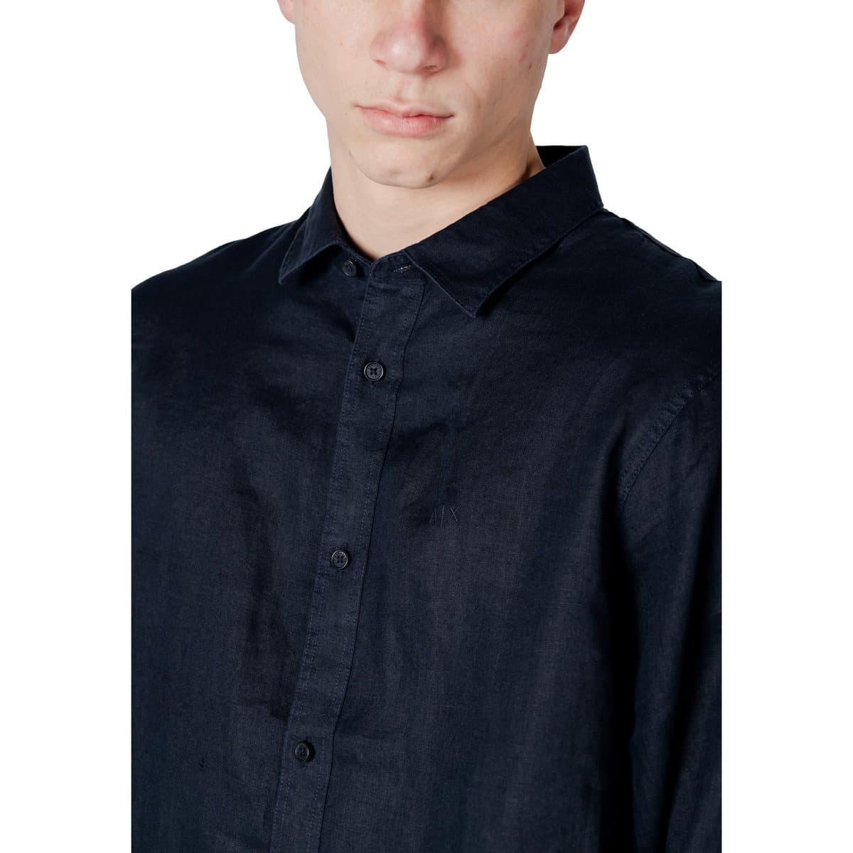 Men's Shirts EAX Blue