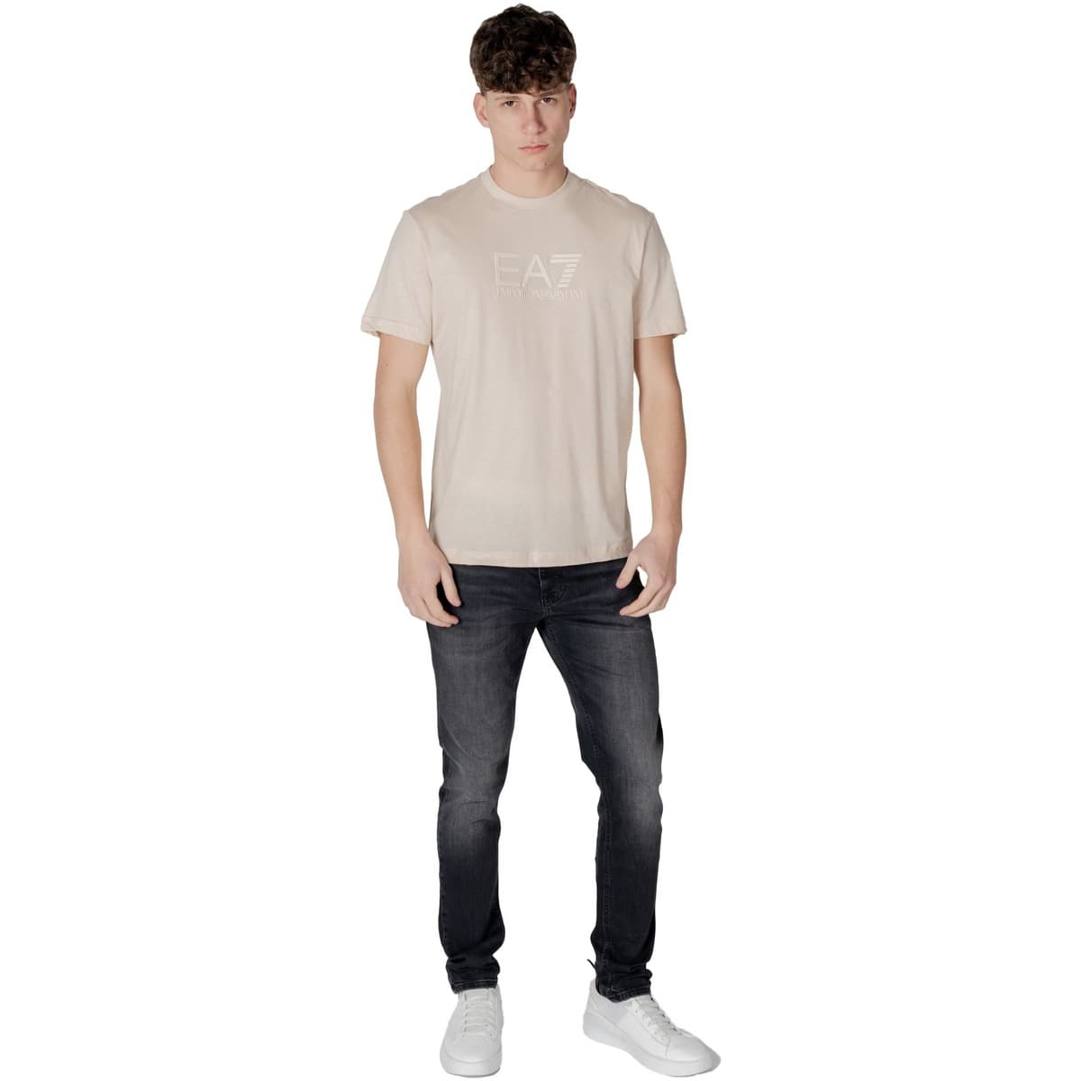 Men's Polo Shirts EA7 White