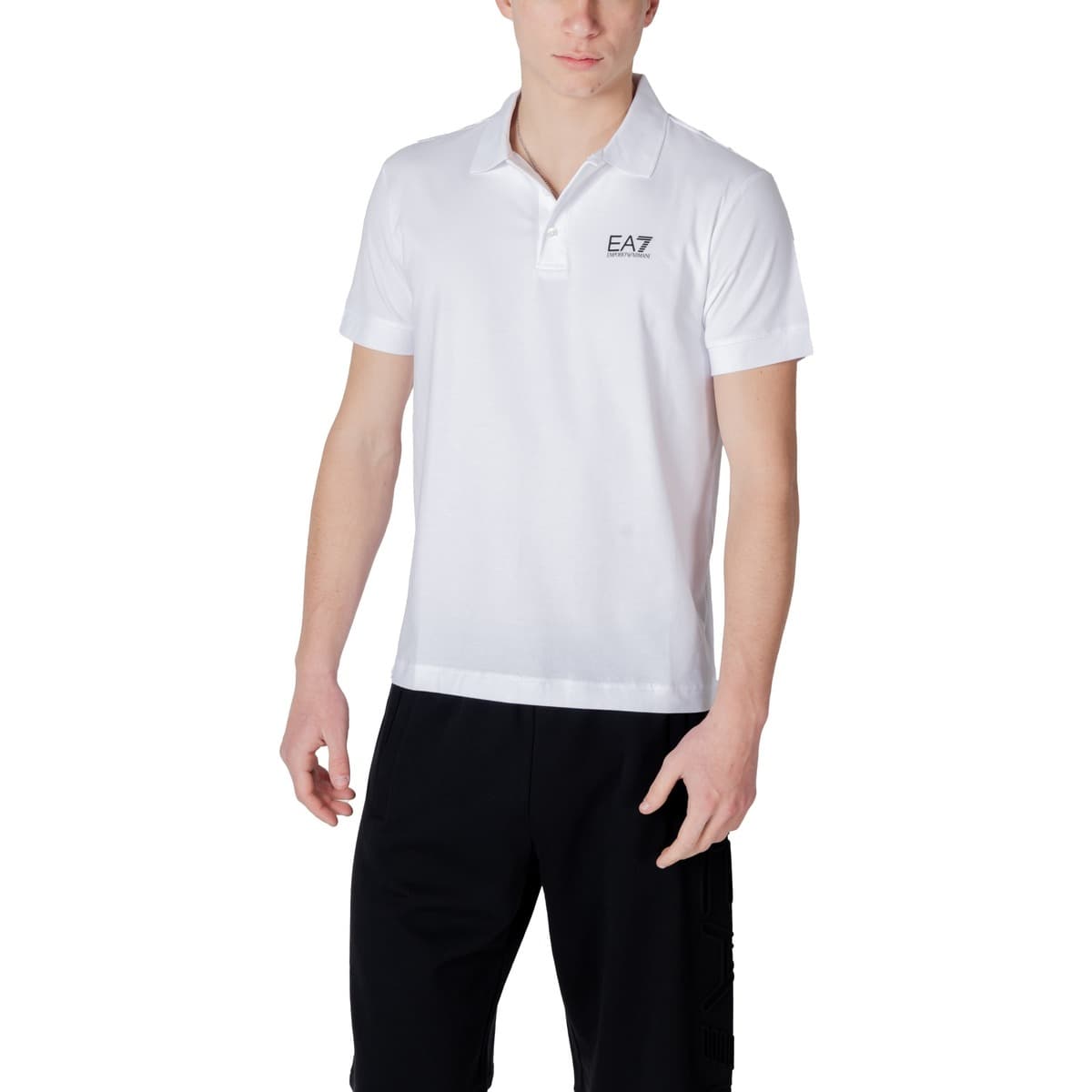 Men's Polo Shirts EA7 White