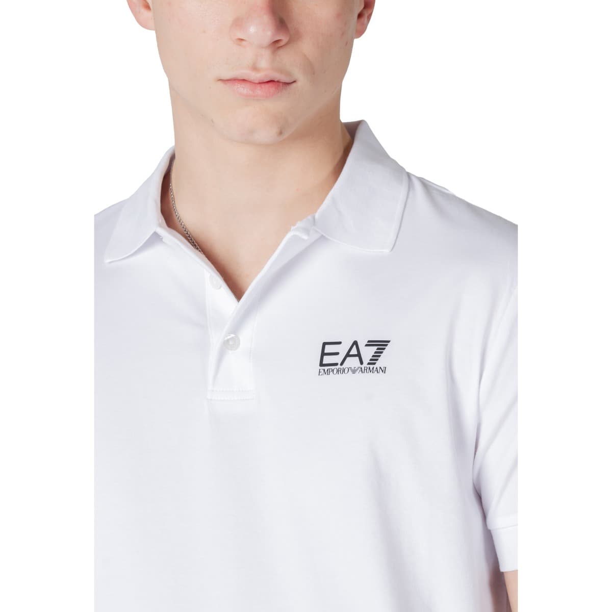 Men's Polo Shirts EA7 White