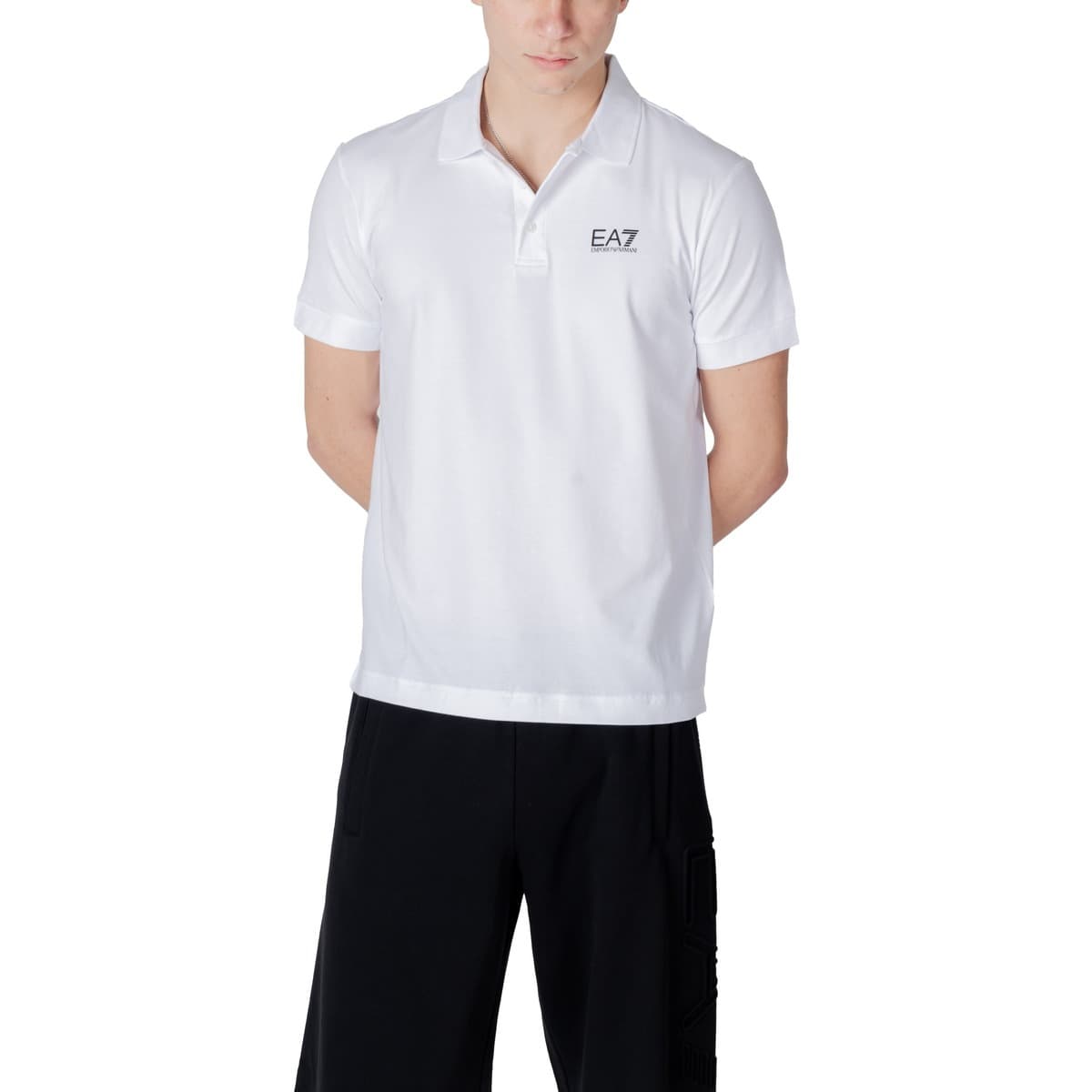 Men's Polo Shirts EA7 White